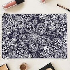 Flowers mandala Cosmetic Bag (XXL)