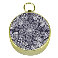 Flowers mandala Gold Compasses