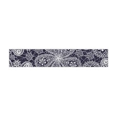 Flowers mandala Flano Scarf (Mini)