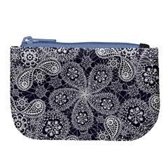 Flowers mandala Large Coin Purse