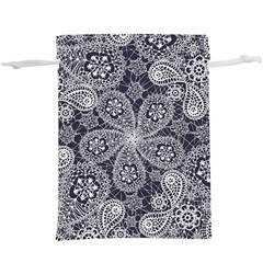 Flowers mandala  Lightweight Drawstring Pouch (XL)