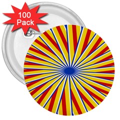 Design 565 3  Buttons (100 Pack)  by impacteesstreetweareight