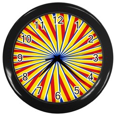 Design 565 Wall Clock (black) by impacteesstreetweareight