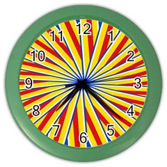 Design 565 Color Wall Clock by impacteesstreetweareight