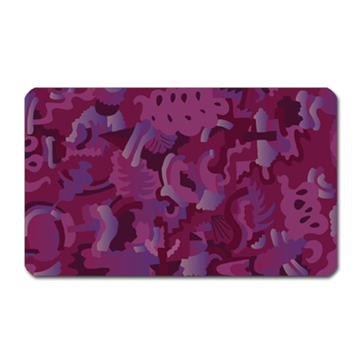 Pattern Warhola Magnet (Rectangular)