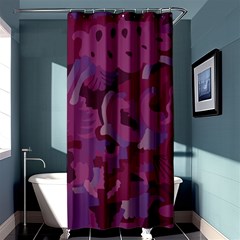 Pattern Warhola Shower Curtain 36  X 72  (stall)  by Sudhe