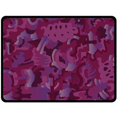 Pattern Warhola Double Sided Fleece Blanket (large) 