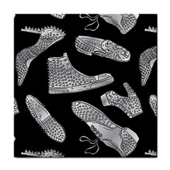 Pattern Shiny Shoes Tile Coaster by Sudhe