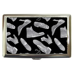 Pattern Shiny Shoes Cigarette Money Case by Sudhe