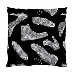 Pattern Shiny Shoes Standard Cushion Case (two Sides) by Sudhe