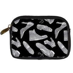 Pattern Shiny Shoes Digital Camera Leather Case by Sudhe