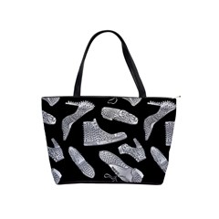 Pattern Shiny Shoes Classic Shoulder Handbag by Sudhe