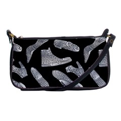 Pattern Shiny Shoes Shoulder Clutch Bag by Sudhe