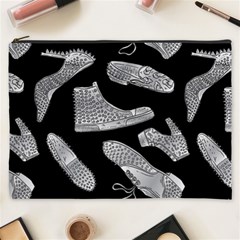 Pattern Shiny Shoes Cosmetic Bag (xxxl) by Sudhe