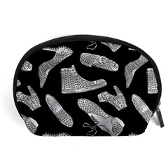 Pattern Shiny Shoes Accessory Pouch (large) by Sudhe