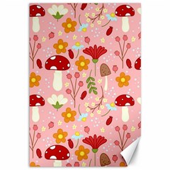 Floral Surface Pattern Design Canvas 12  X 18  by Sudhe