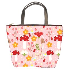 Floral Surface Pattern Design Bucket Bag by Sudhe