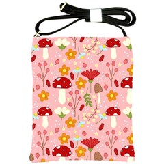 Floral Surface Pattern Design Shoulder Sling Bag by Sudhe