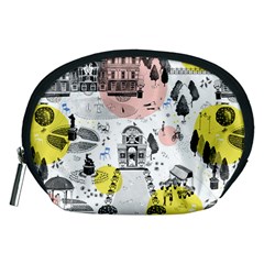 The Park  Pattern Design Accessory Pouch (medium)