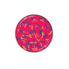 Pattern Booty Faces Hat Clip Ball Marker by Sudhe