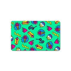 Pattern Adweeksummer Magnet (name Card) by Sudhe