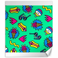 Pattern Adweeksummer Canvas 20  X 24  by Sudhe