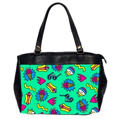 Pattern Adweeksummer Oversize Office Handbag (2 Sides) by Sudhe