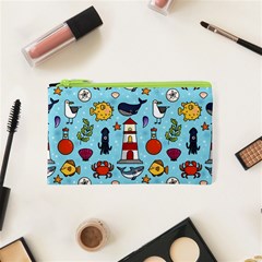 Surface Pattern Design Cosmetic Bag (xs) by Sudhe