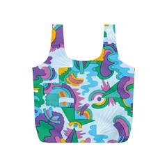 Pattern Hotdogtrap Full Print Recycle Bag (s) by Sudhe