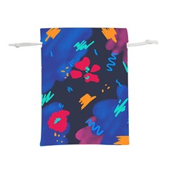 Patterns Rosebuds Lightweight Drawstring Pouch (l)