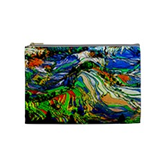 Artistic Nature Painting Cosmetic Bag (medium) by Sudhe