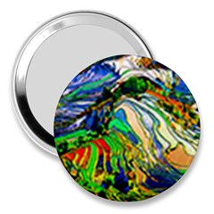 Artistic Nature Painting 3  Handbag Mirrors by Sudhe