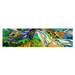 Artistic Nature Painting Satin Scarf (oblong) by Sudhe