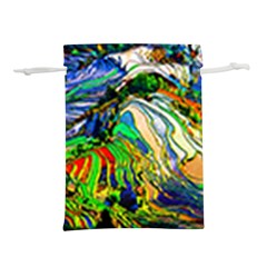 Artistic Nature Painting Lightweight Drawstring Pouch (l)