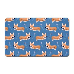 Corgi Patterns Magnet (rectangular) by Sudhe