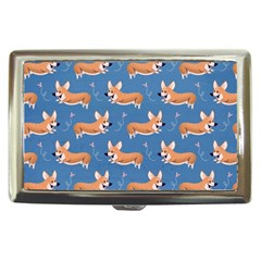 Corgi Patterns Cigarette Money Case by Sudhe