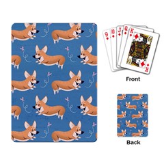 Corgi Patterns Playing Cards Single Design (rectangle) by Sudhe