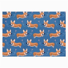 Corgi Patterns Large Glasses Cloth (2 Sides) by Sudhe