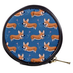 Corgi Patterns Mini Makeup Bag by Sudhe