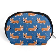 Corgi Patterns Accessory Pouch (medium) by Sudhe