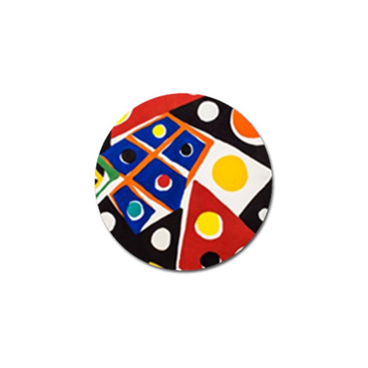 Pattern And Decoration Revisited At The East Side Galleries Golf Ball Marker (4 pack)