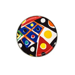 Pattern And Decoration Revisited At The East Side Galleries Hat Clip Ball Marker (10 Pack) by Sudhe