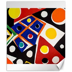 Pattern And Decoration Revisited At The East Side Galleries Canvas 8  X 10  by Sudhe