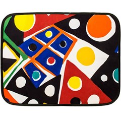 Pattern And Decoration Revisited At The East Side Galleries Fleece Blanket (mini) by Sudhe