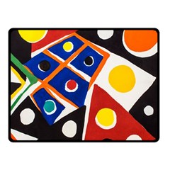 Pattern And Decoration Revisited At The East Side Galleries Fleece Blanket (small) by Sudhe