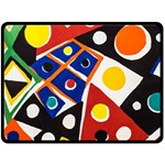 Pattern And Decoration Revisited At The East Side Galleries Double Sided Fleece Blanket (Large)  80 x60  Blanket Front