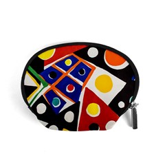 Pattern And Decoration Revisited At The East Side Galleries Accessory Pouch (small) by Sudhe