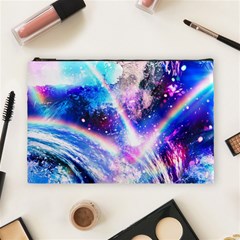 Crystal Wave Pattern Design Cosmetic Bag (large) by Sudhe