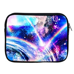 Crystal Wave Pattern Design Apple Ipad 2/3/4 Zipper Cases by Sudhe