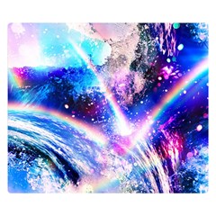 Crystal Wave Pattern Design Double Sided Flano Blanket (small)  by Sudhe